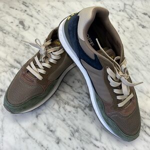 Men's Hoff Cologne Sneakers in Green/Taupe/Blue, Size 12